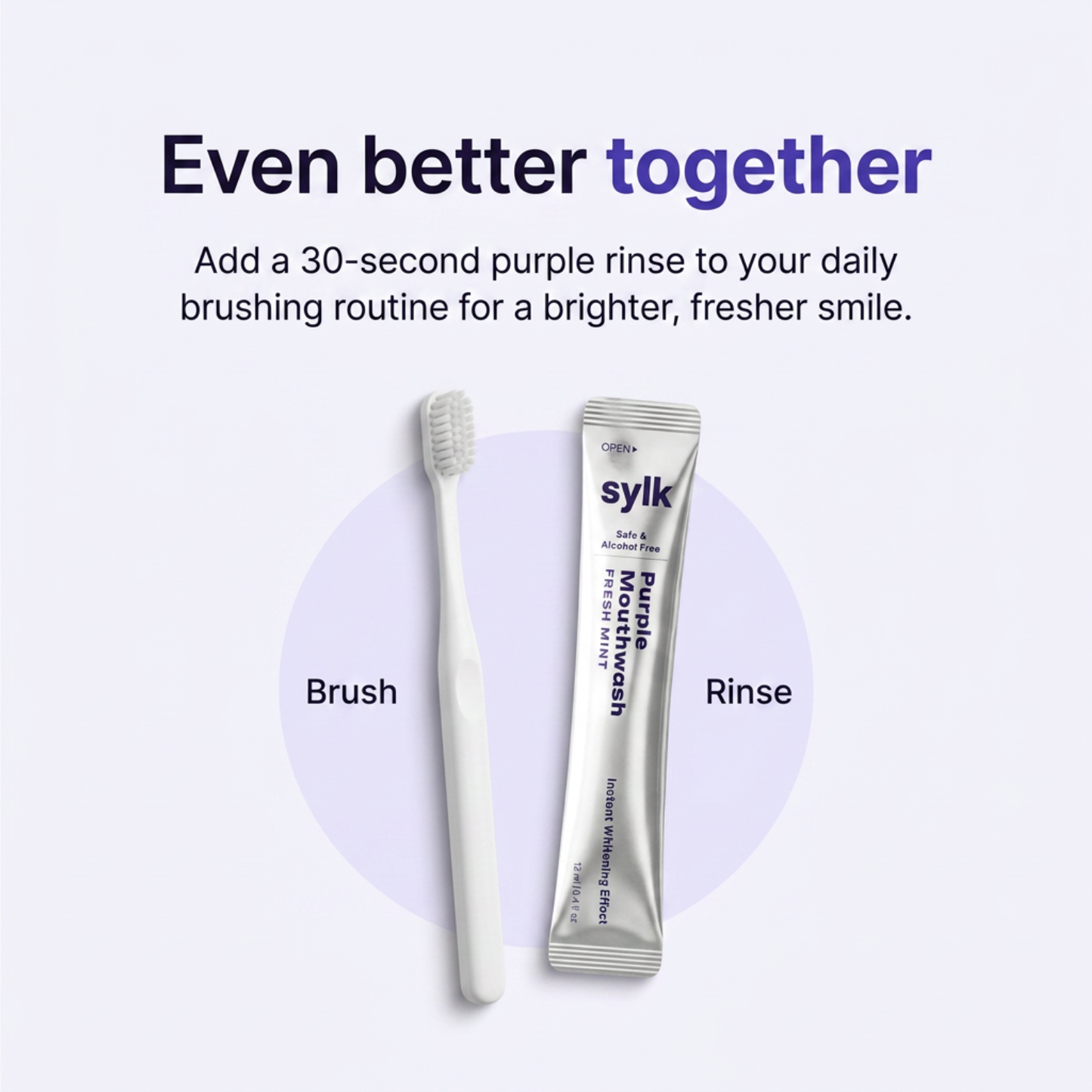 Sylk Purple Mouthwash