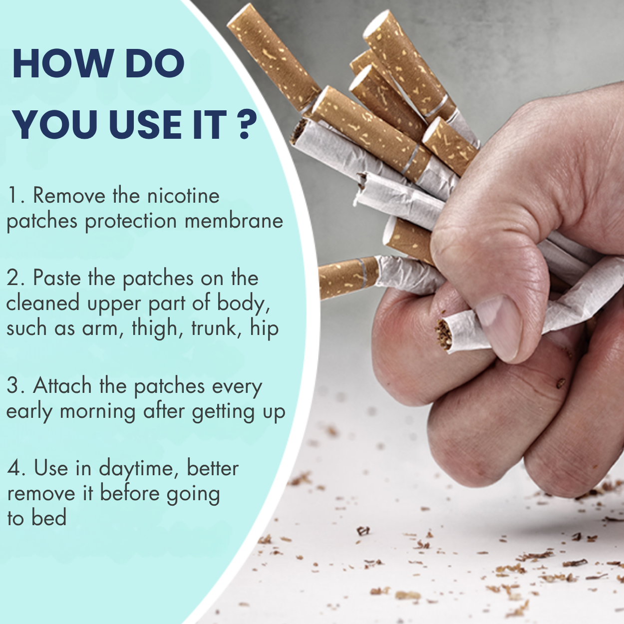 CraveControl™ Nicotine Patch System