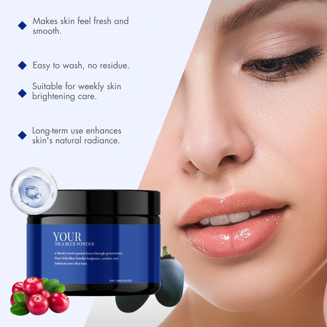 Nila Blue Glow Powder