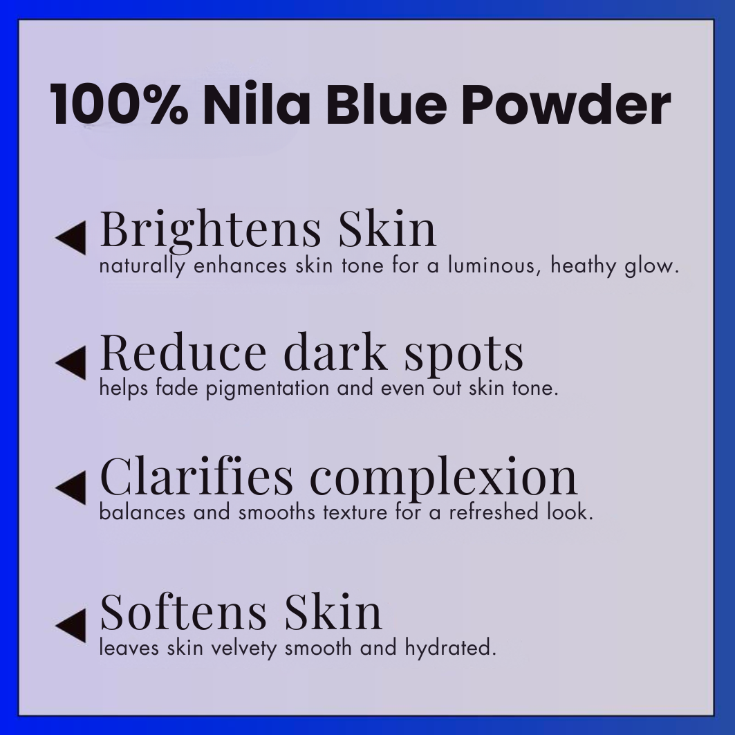 Nila Blue Glow Powder