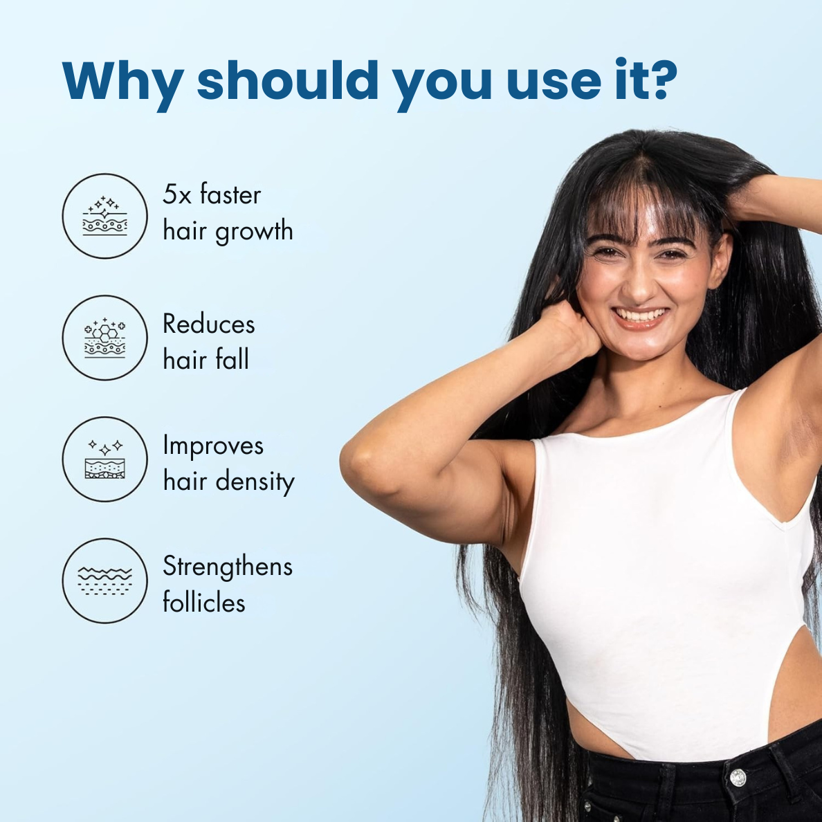 RootReclaim™ – Hair Growth Serum Roll-On
