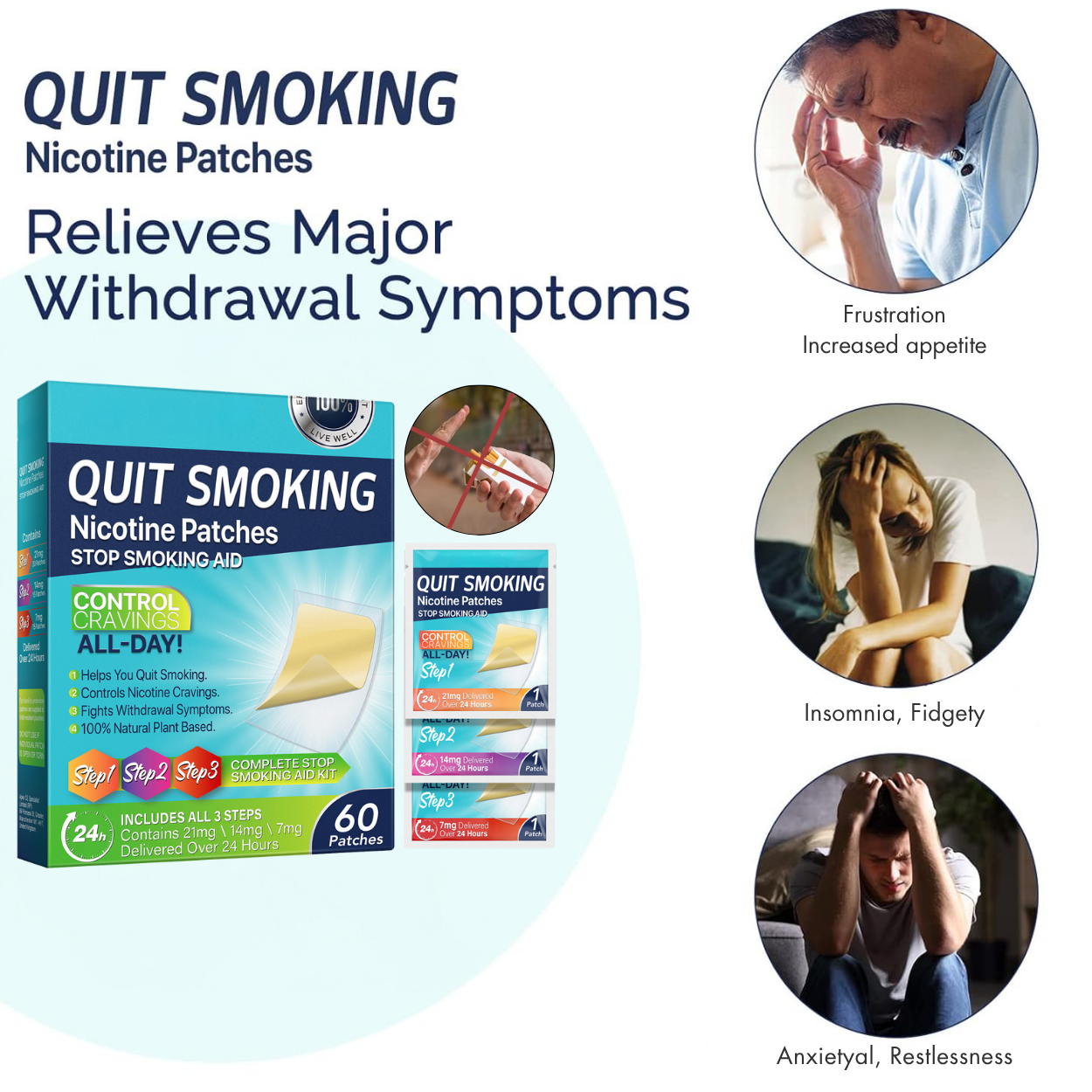 CraveControl™ Nicotine Patch System