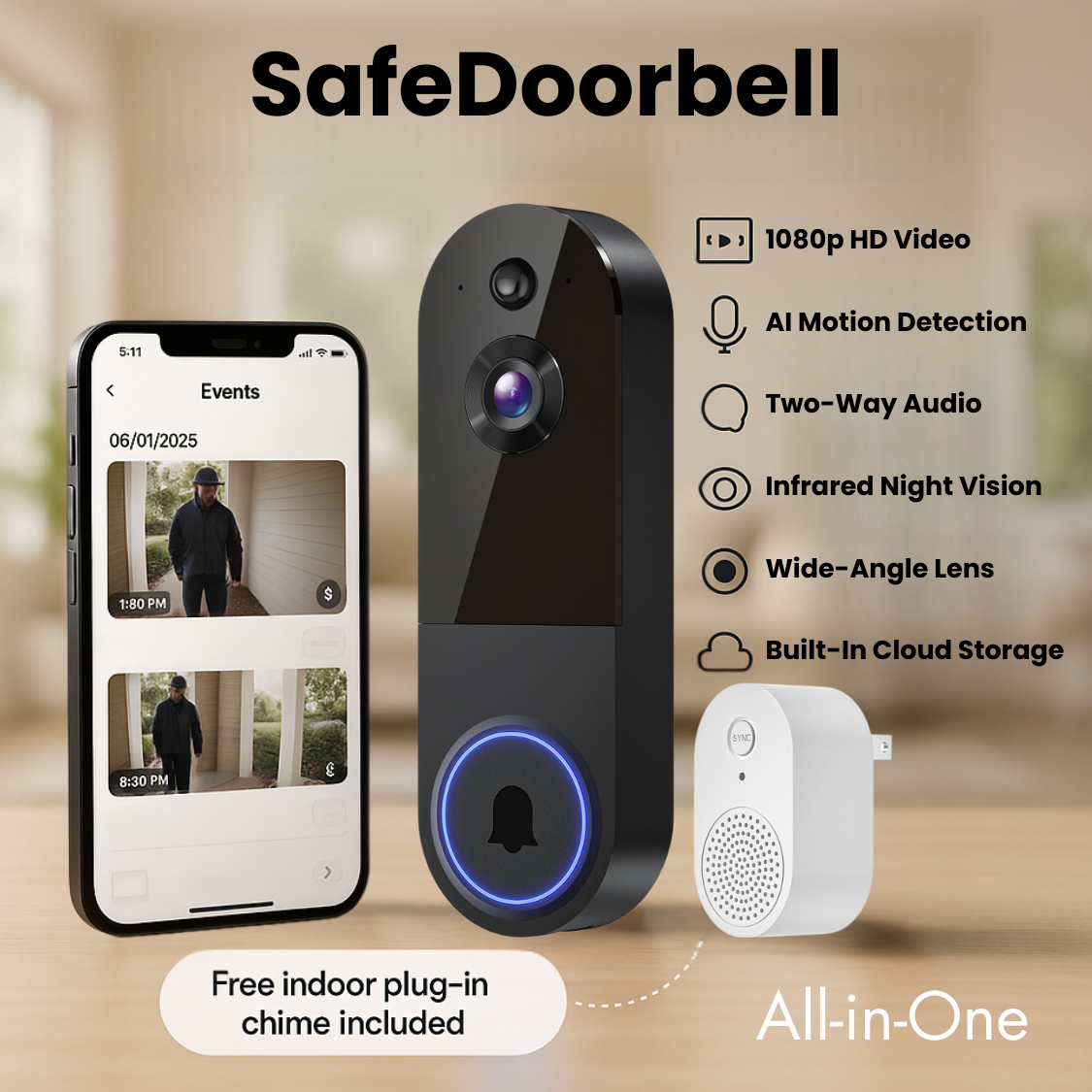 SafeDoorbell – The Smarter Way To Protect Your Home