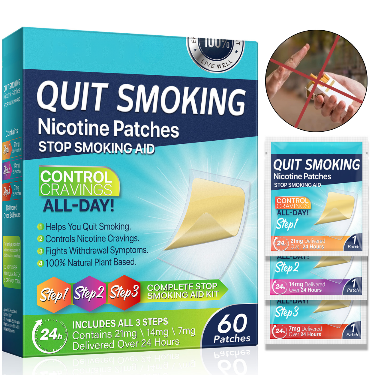 CraveControl™ Nicotine Patch System
