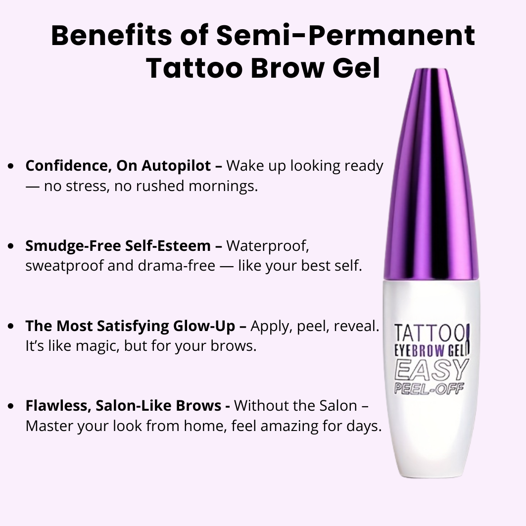 SylkBrow™ – Semi-Permanent Tattoo Brow Gel