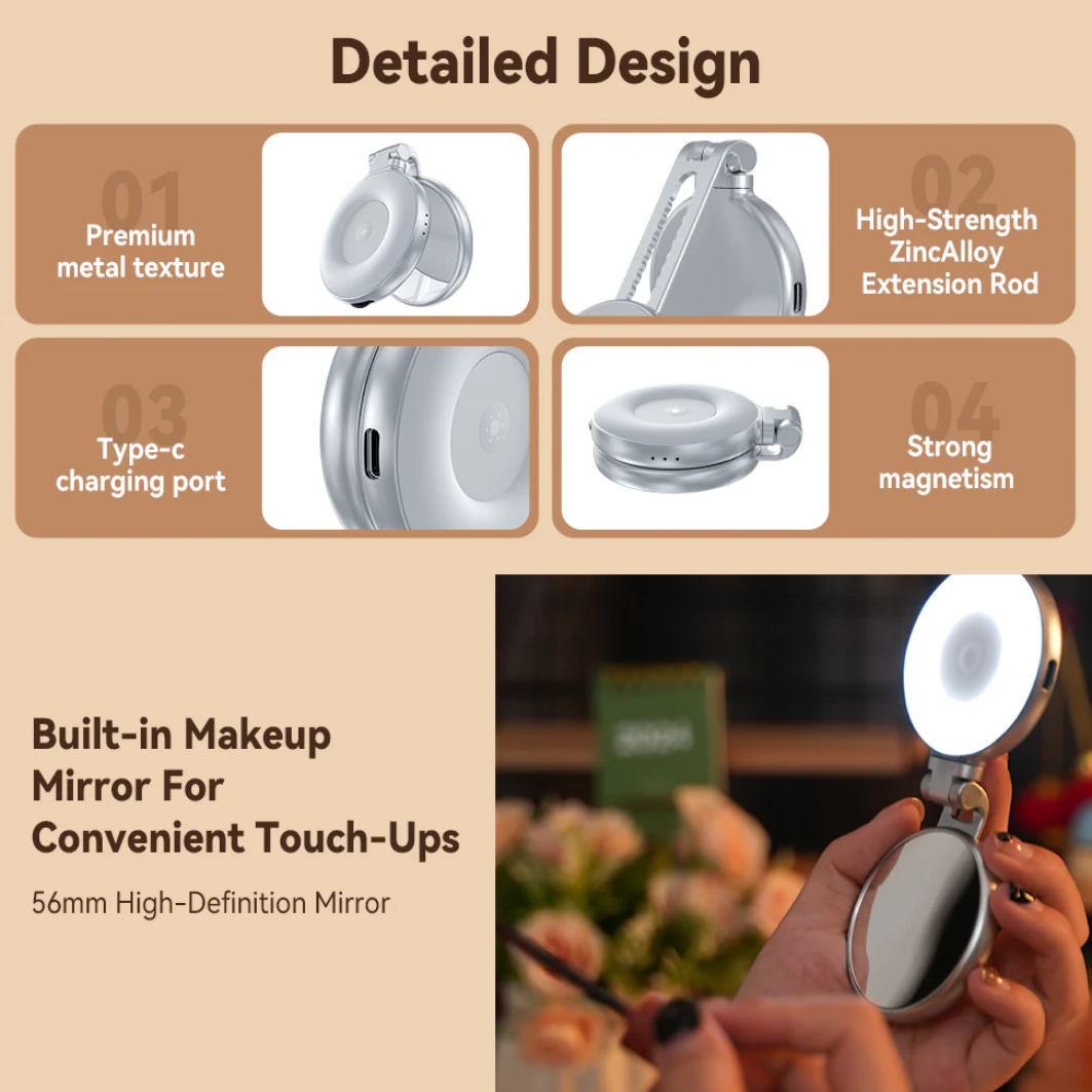 LUMEA - Magnetic Selfie Ring Light