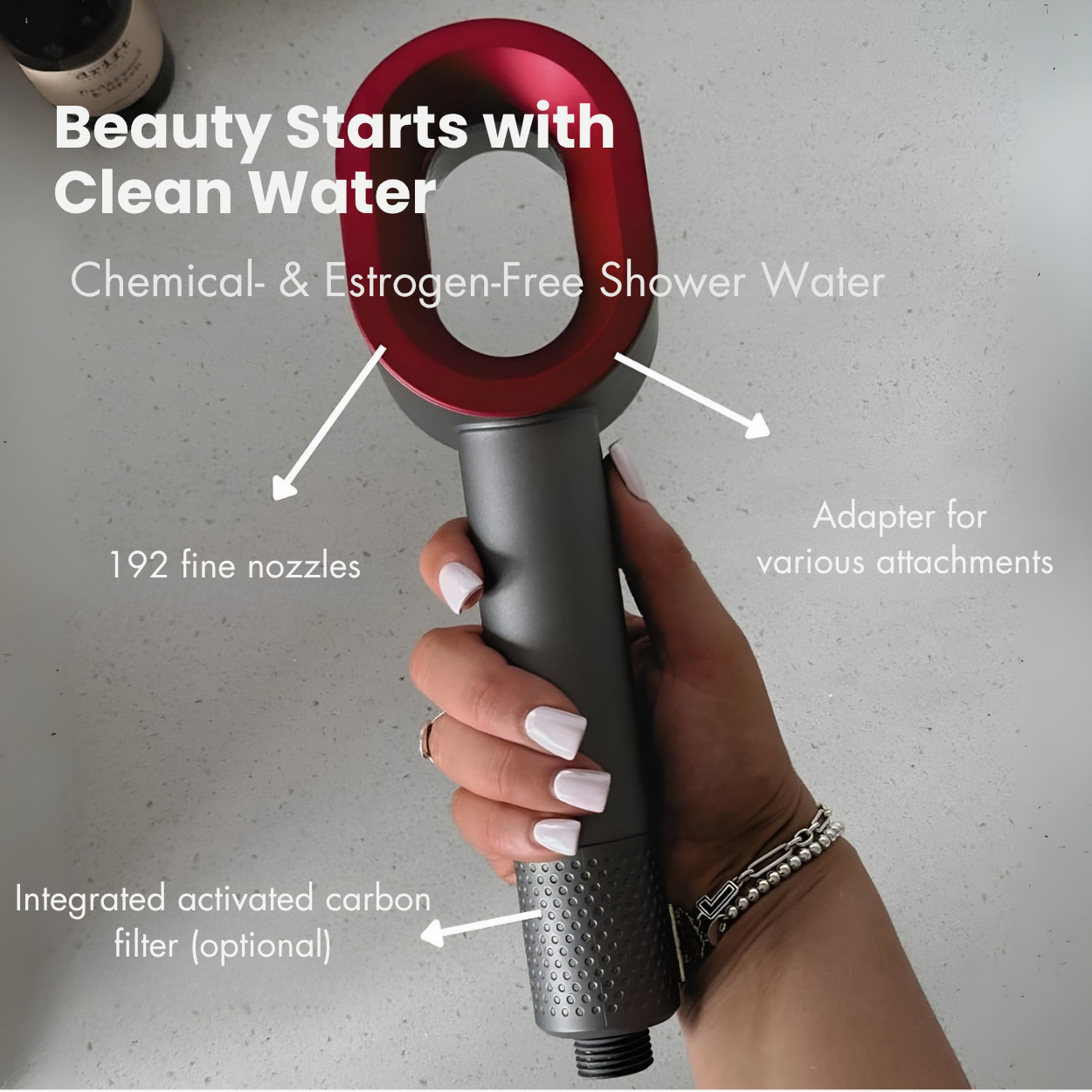 PureFlow – The Spa Shower That Filters, Softens & Rejuvenates