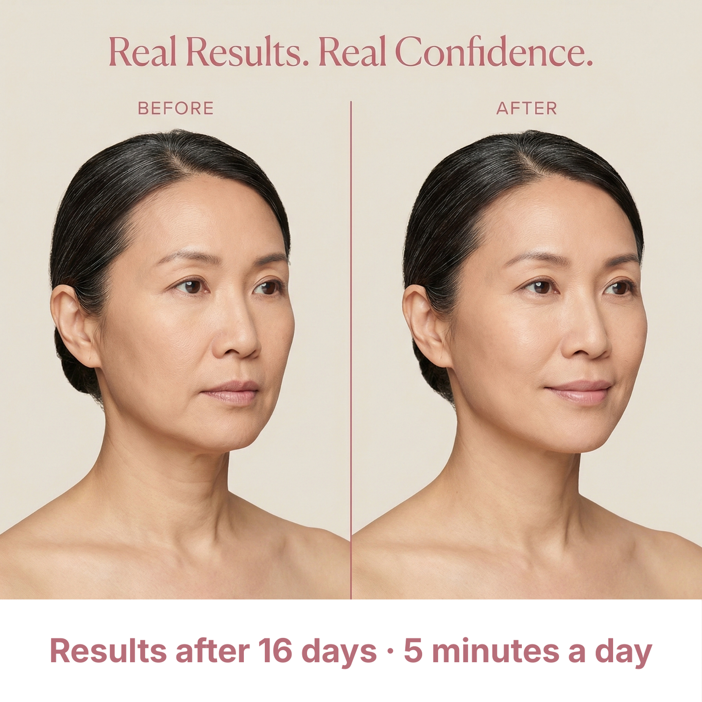 V-Face Massager - Wake up refreshed, defined, and confident.