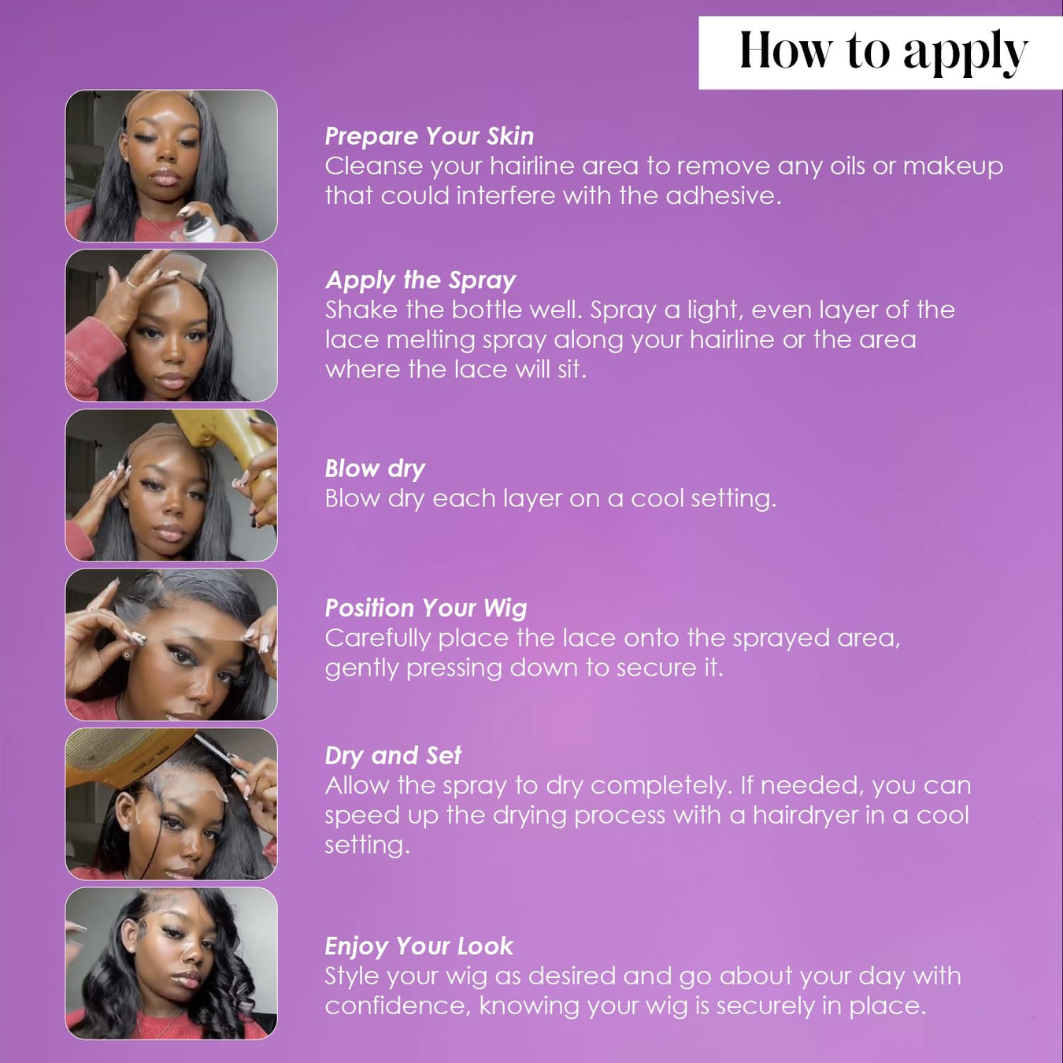 MeltGuard™ Lace Spray — Flawless Melt, No White Cast