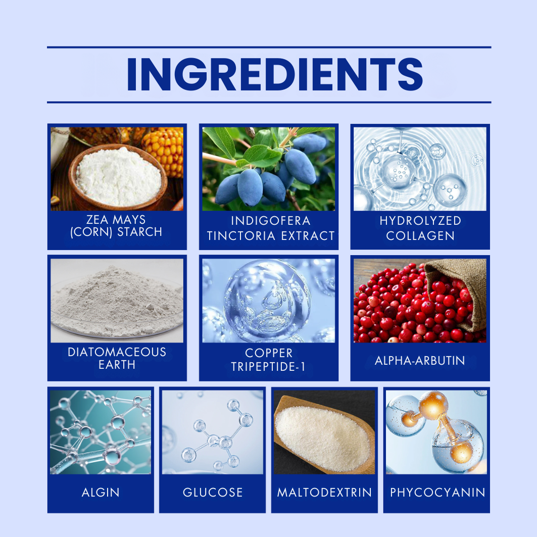 Nila Blue Glow Powder