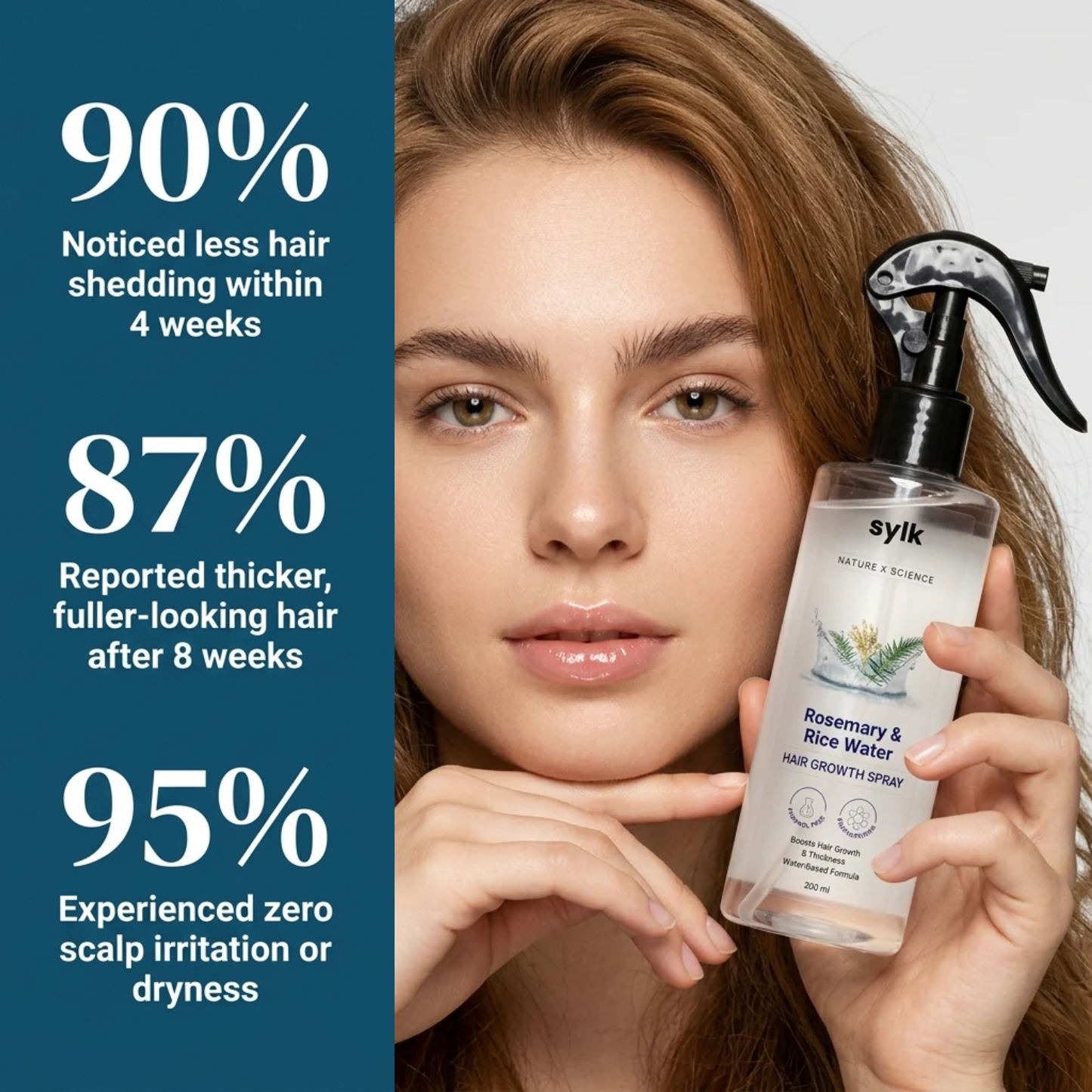 Rosemary & Rice Water Hair Growth Spray