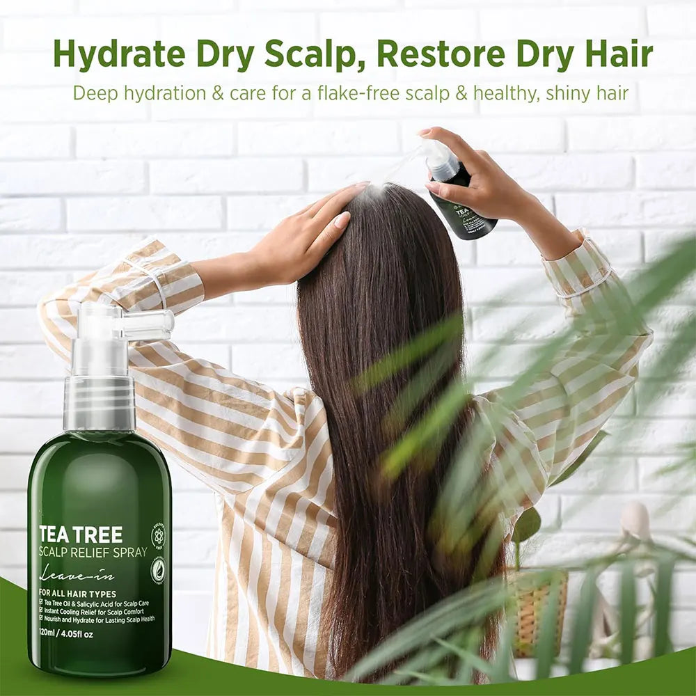 Scalf Relief Spray for Dry, Flaky & Itchy Scalp