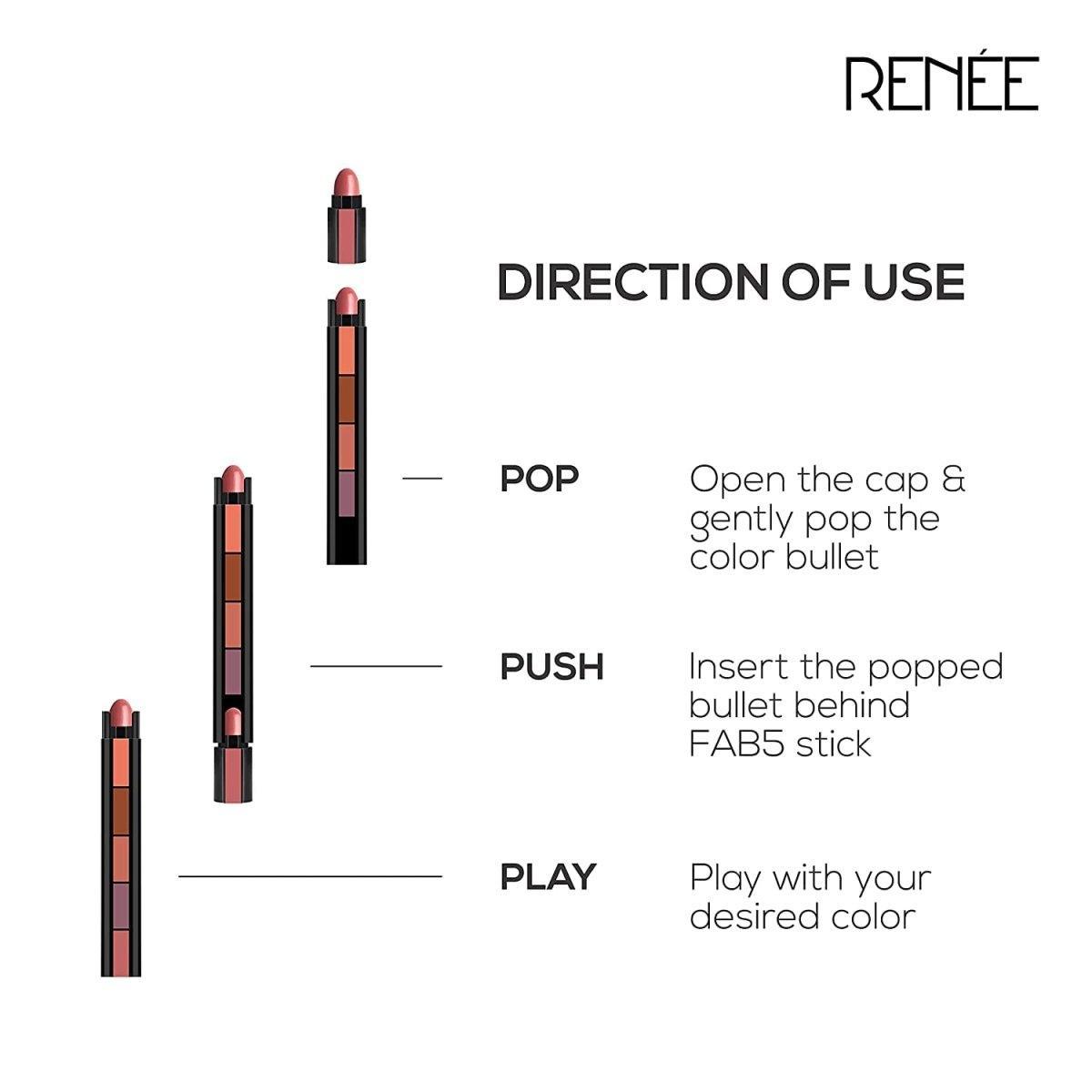 ShadeSwitch™ - 5 in 1 Lipstick