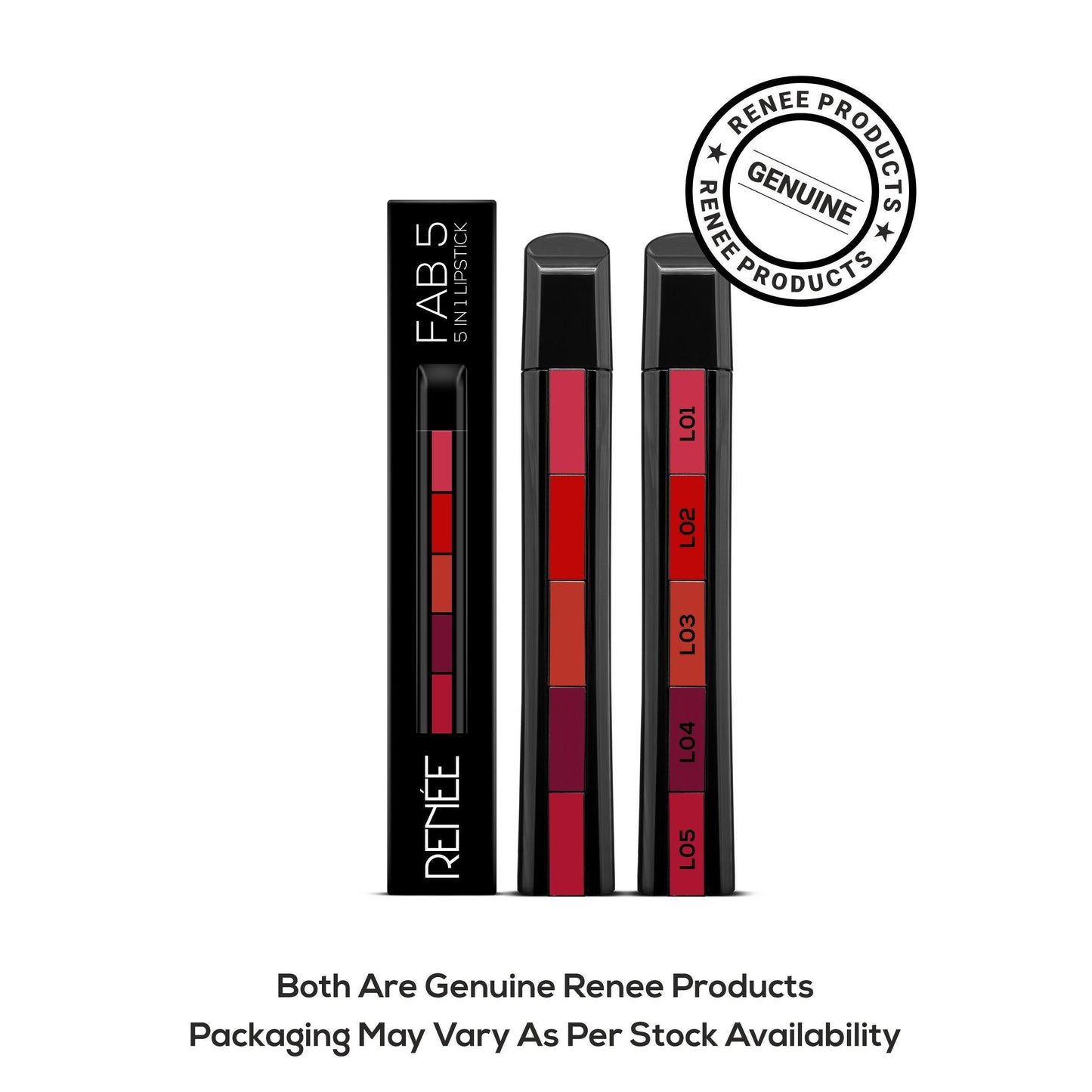 ShadeSwitch™ - 5 in 1 Lipstick
