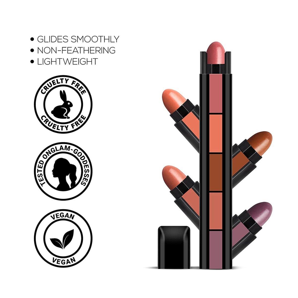 ShadeSwitch™ - 5 in 1 Lipstick