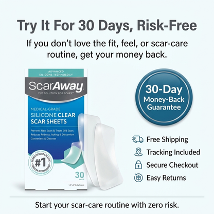Silicone Scar Sheets - Scar Away Advanced