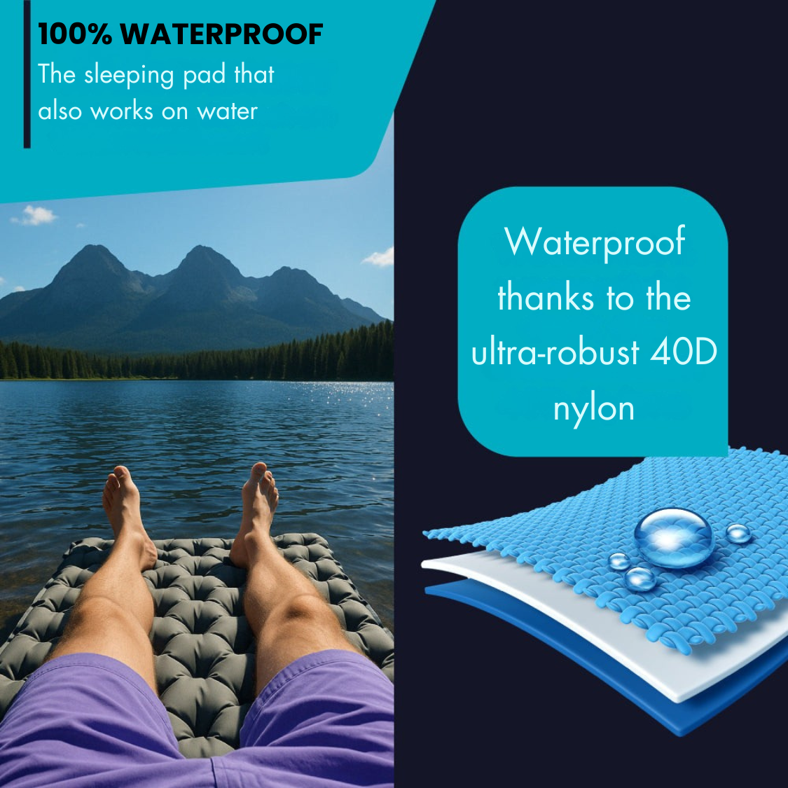 SylkPad™ - Ultralight & compact sleeping pad