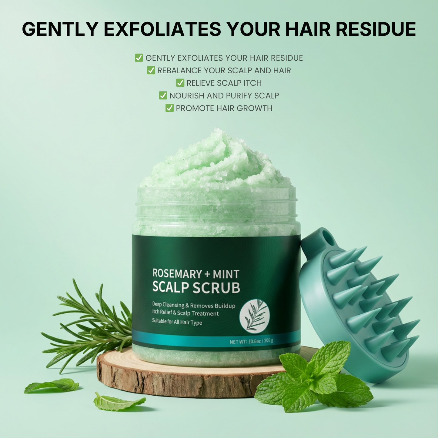 RootReset Rosemary & Mint Scalp Scrub