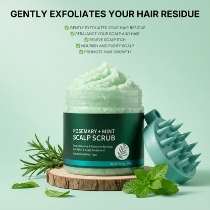 RootReset Rosemary & Mint Scalp Scrub