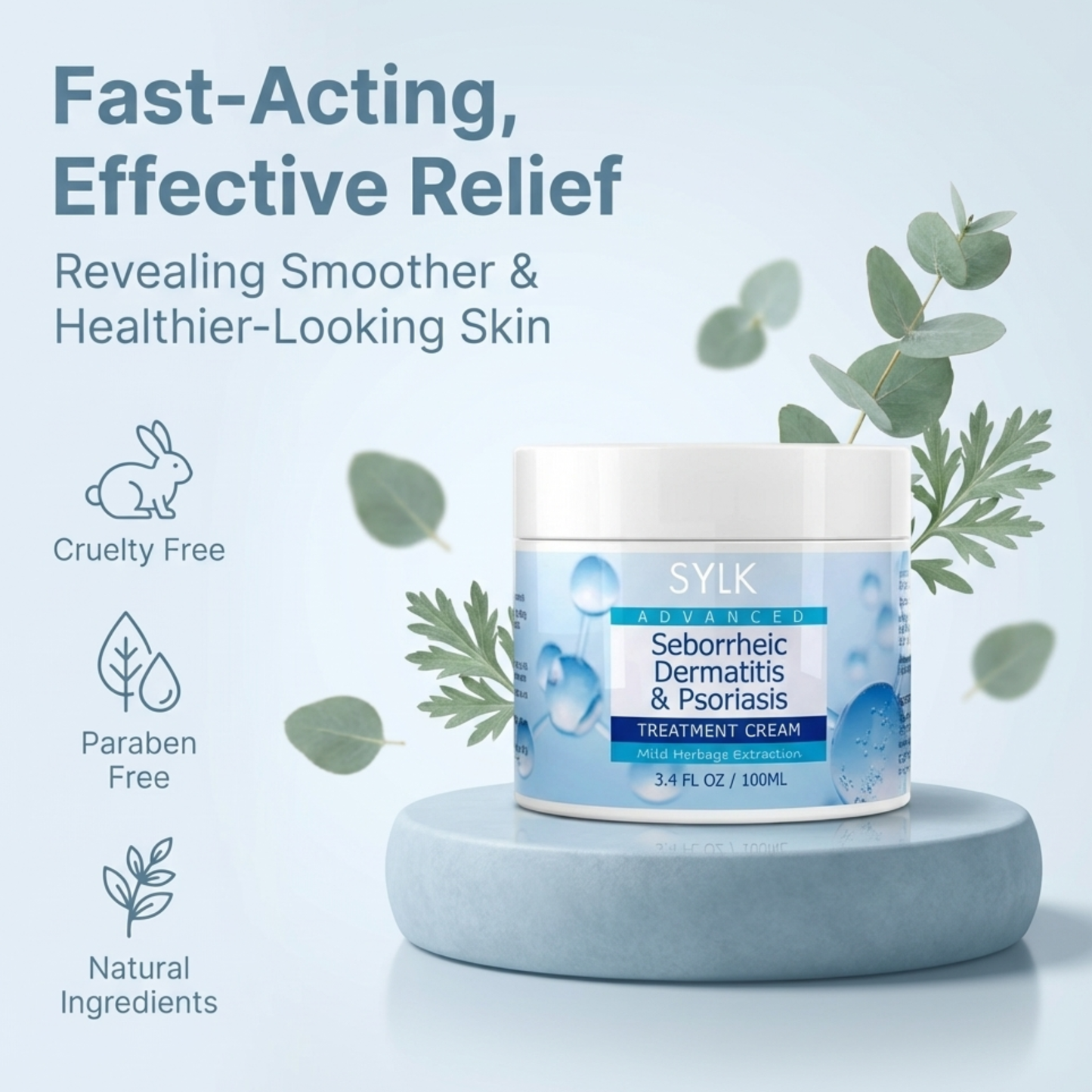 CalmDerm - Stop the itch. Stop the flakes. Feel normal again.