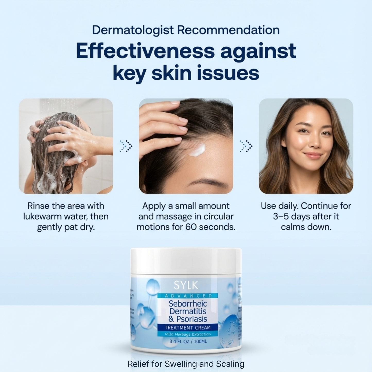 CalmDerm - Stop the itch. Stop the flakes. Feel normal again.