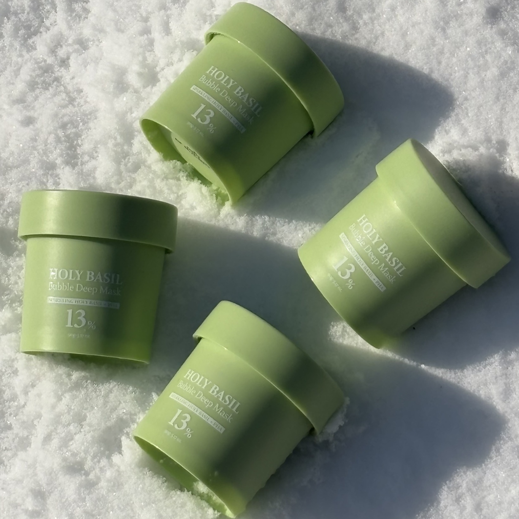 Holy Basil Bubble Deep Mask