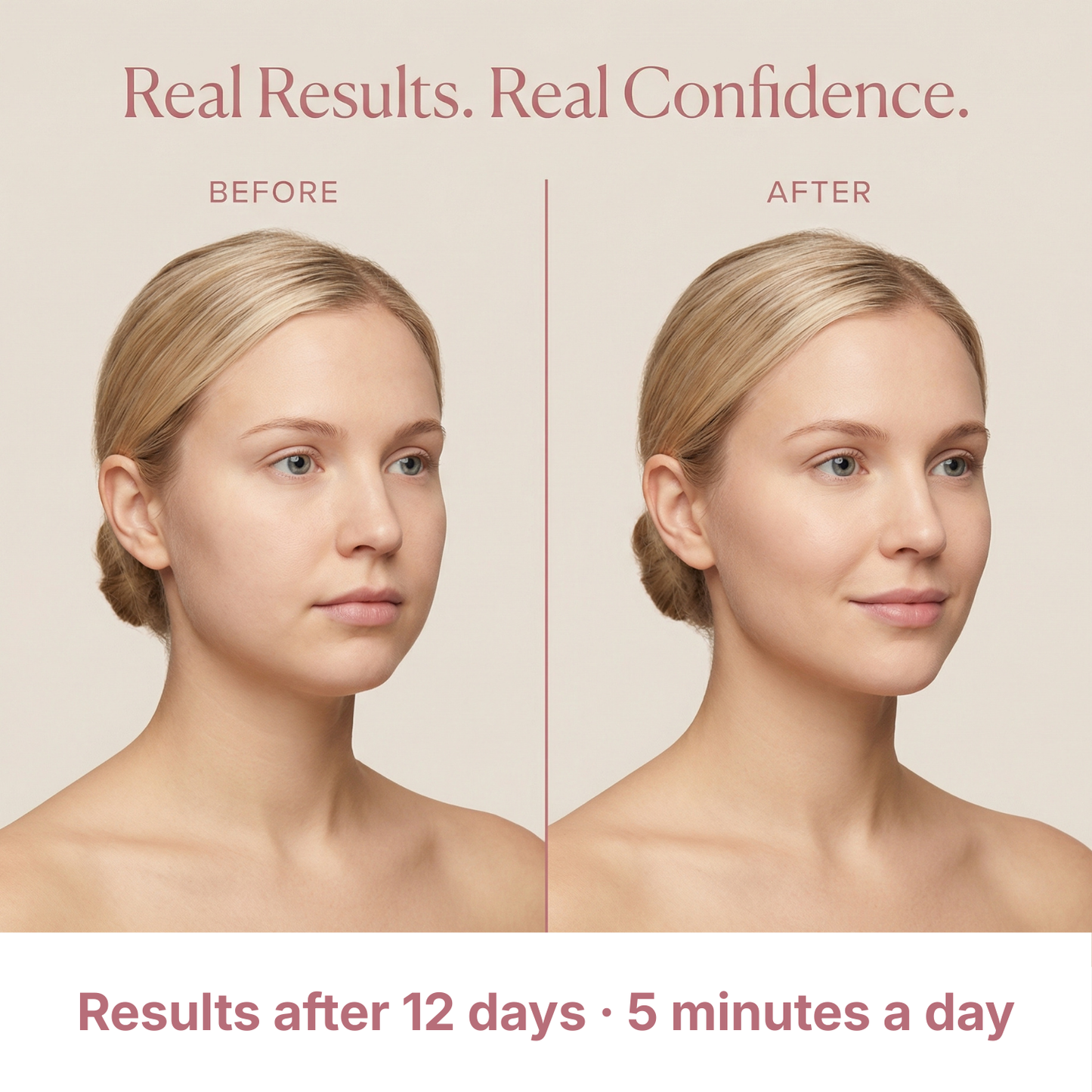 V-Face Massager - Wake up refreshed, defined, and confident.