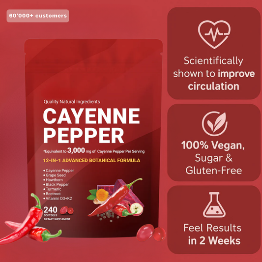 Cayenne Pepper Softgels Supplement