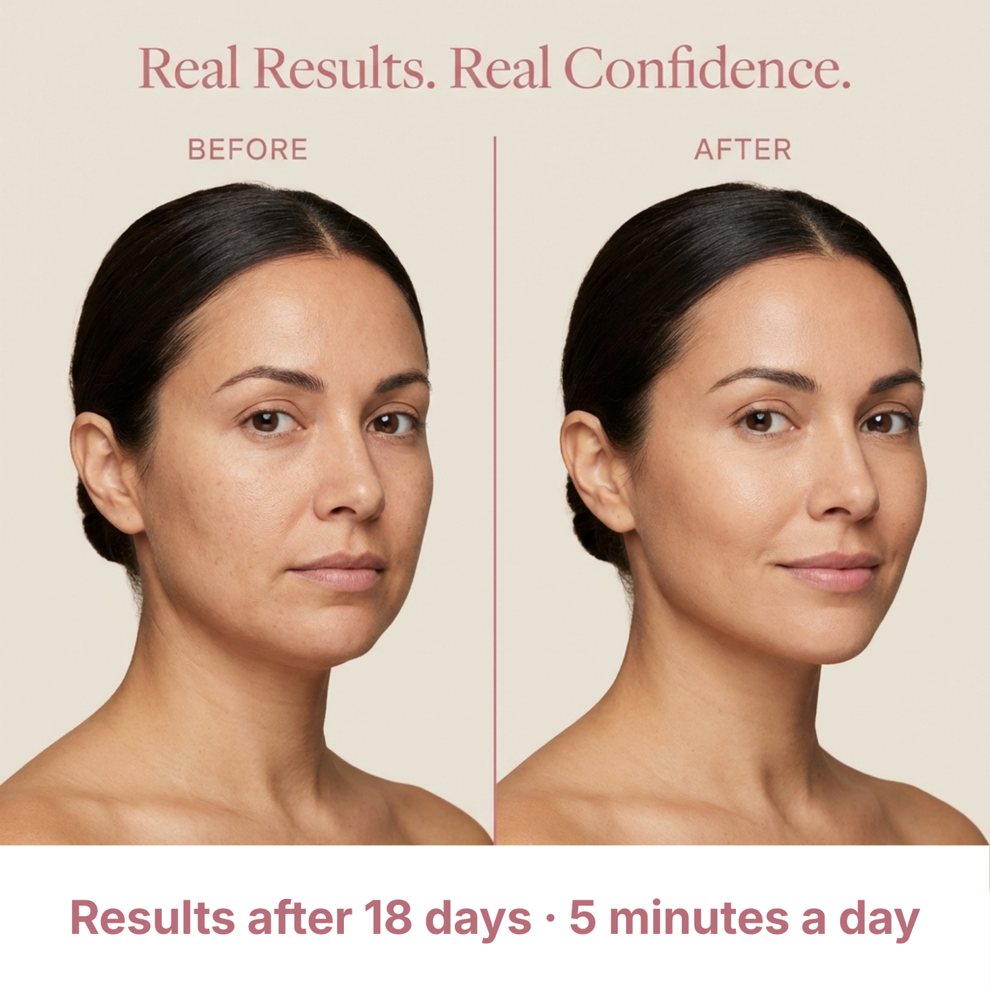 V-Face Massager - Wake up refreshed, defined, and confident.