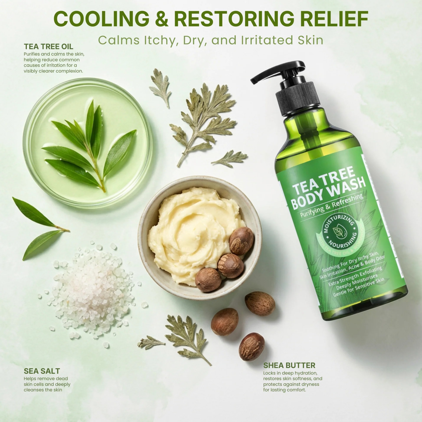 Tea Tree Antifungal Body Wash