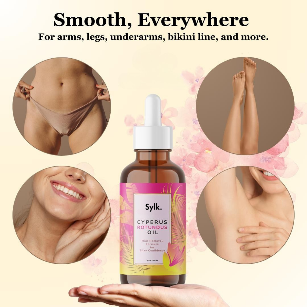 Nudae™ - Oil for Natural Permanent Hair Reduction
