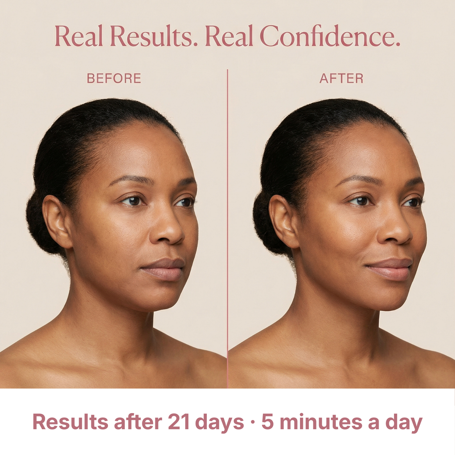 V-Face Massager - Wake up refreshed, defined, and confident.