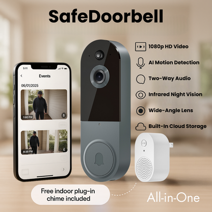 SafeDoorbell – The Smarter Way To Protect Your Home