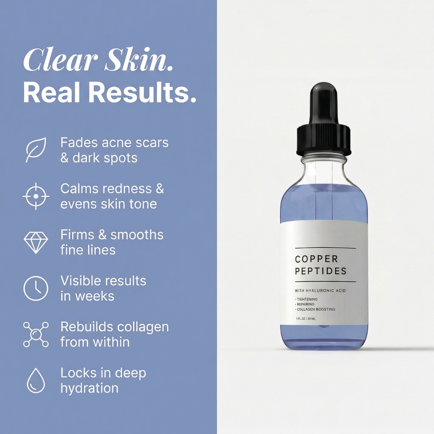 GHK-Cu Copper Peptides Serum