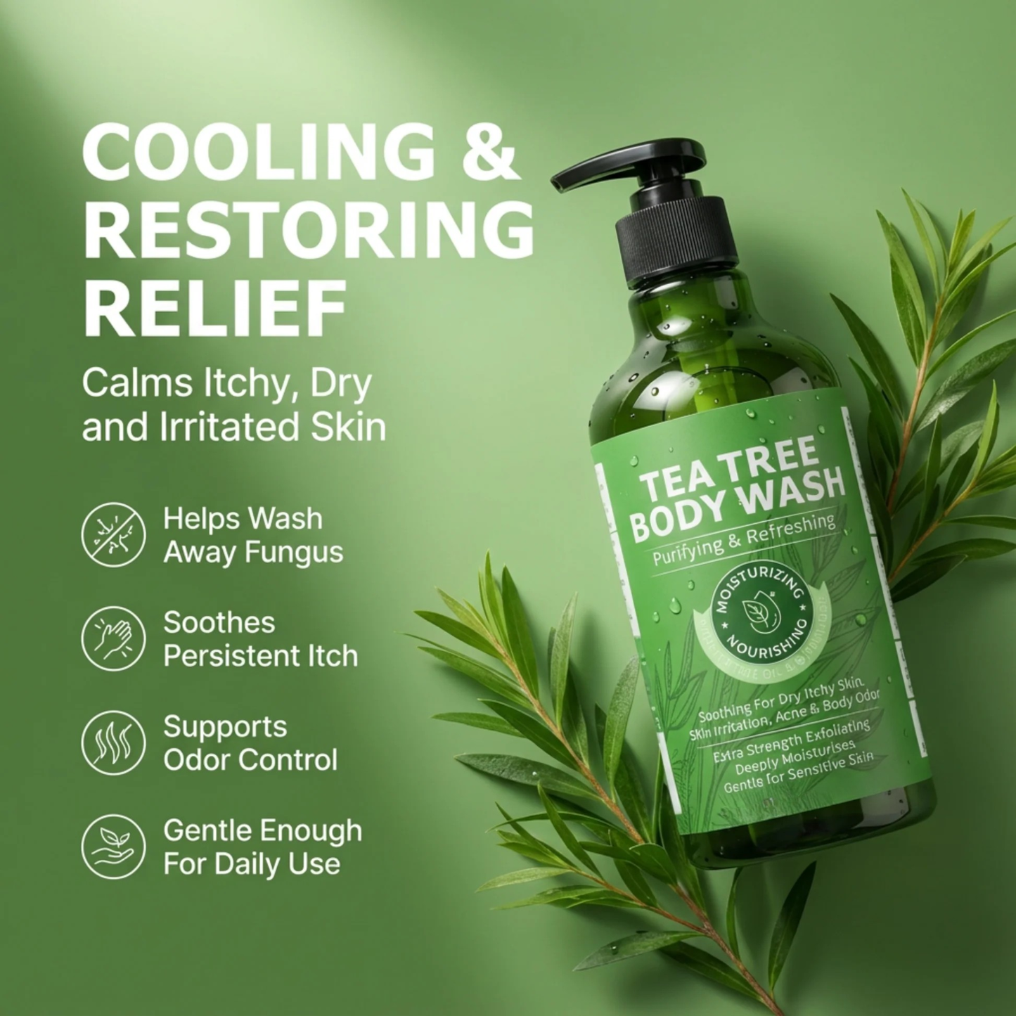 Tea Tree Antifungal Body Wash