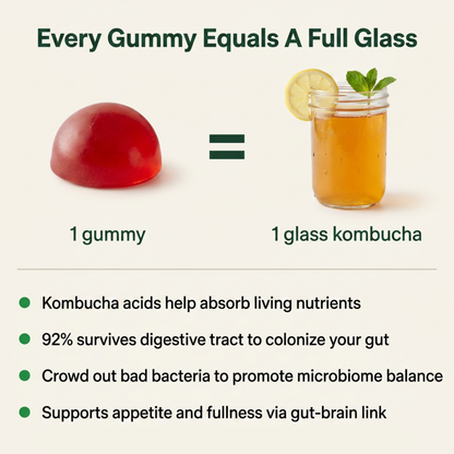 Post-Antibiotic Gut Recovery. In One Gummy.