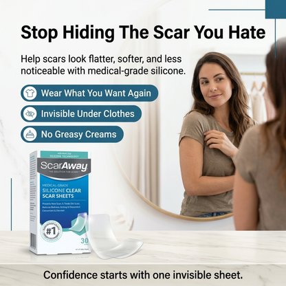 Silicone Scar Sheets - Scar Away Advanced