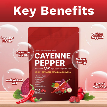 Cayenne Pepper Softgels Supplement