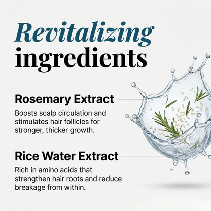 Rosemary & Rice Water Hair Growth Spray
