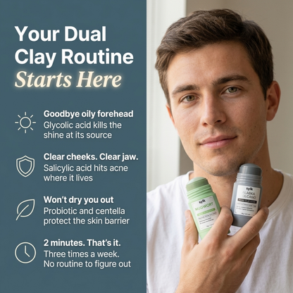 Dual Clay Stick - For Blackheads & Acne