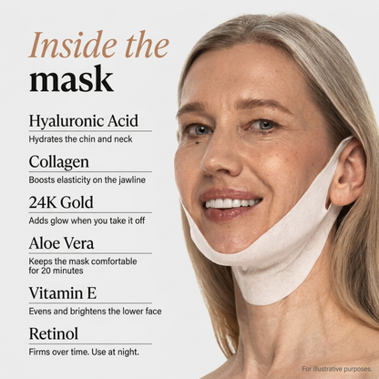 Collagen Face Mask with 24K Gold