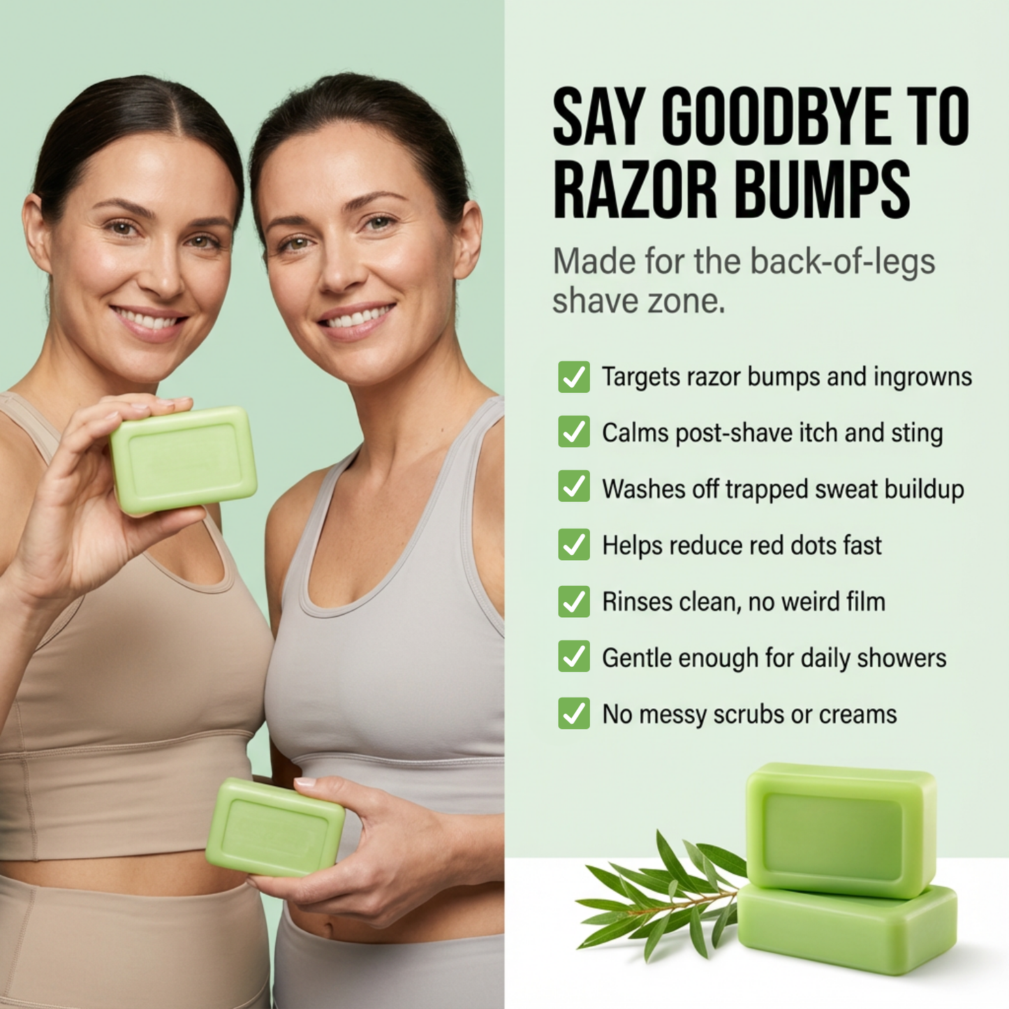 ClearSkin™ - Stops bumps and ingrowns at the source.