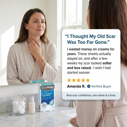 Silicone Scar Sheets - Scar Away Advanced
