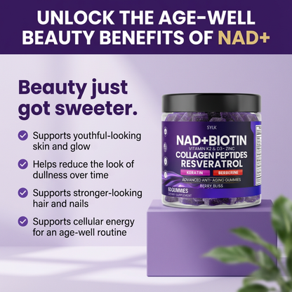 Hair Skin Nails+ Gummies 9-in-1