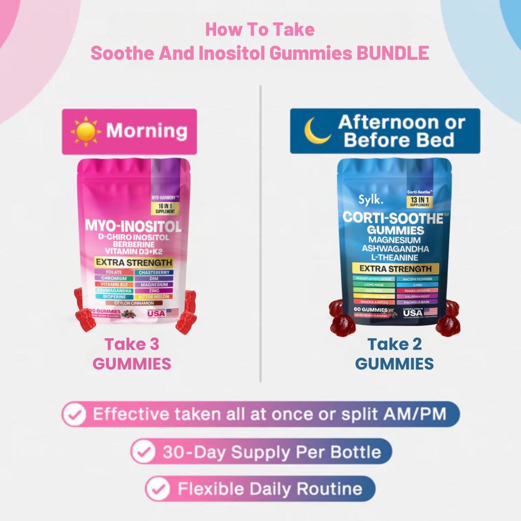 Corti-Soothe & Myo-Inositol Gummies Bundle