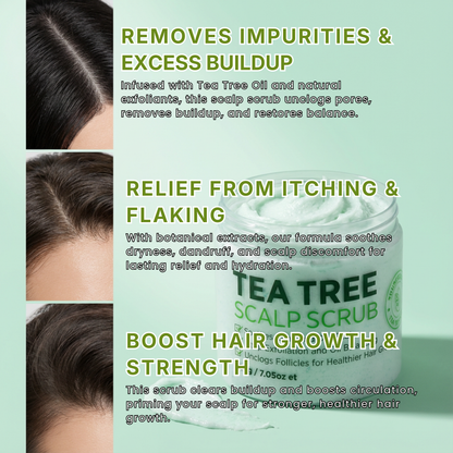 Pre-Shampoo Exfoliating for Dry, Flaky Scalp