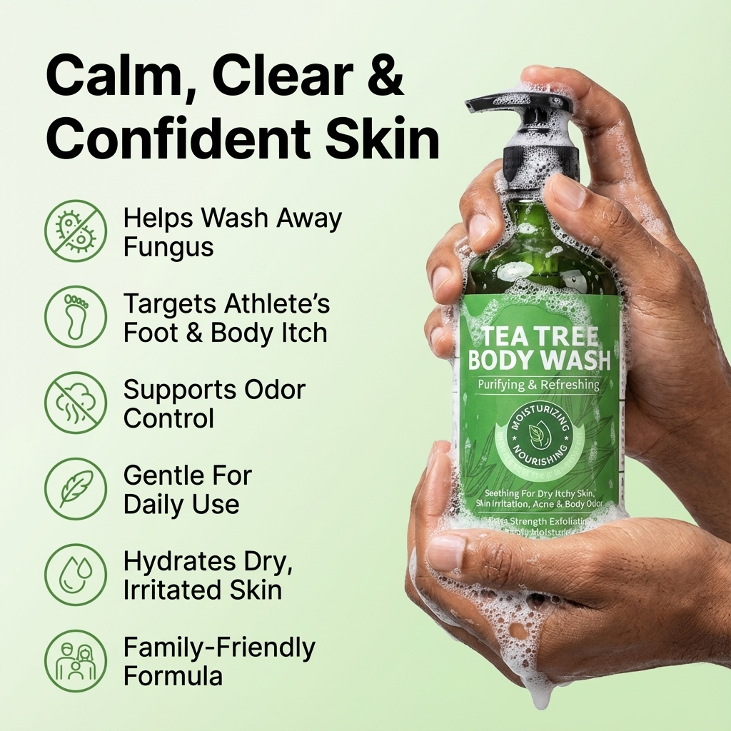 Tea Tree Antifungal Body Wash