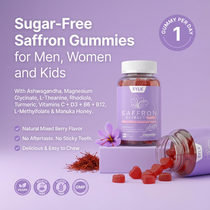 SaffraCalm Gummies - Works in 30 minutes