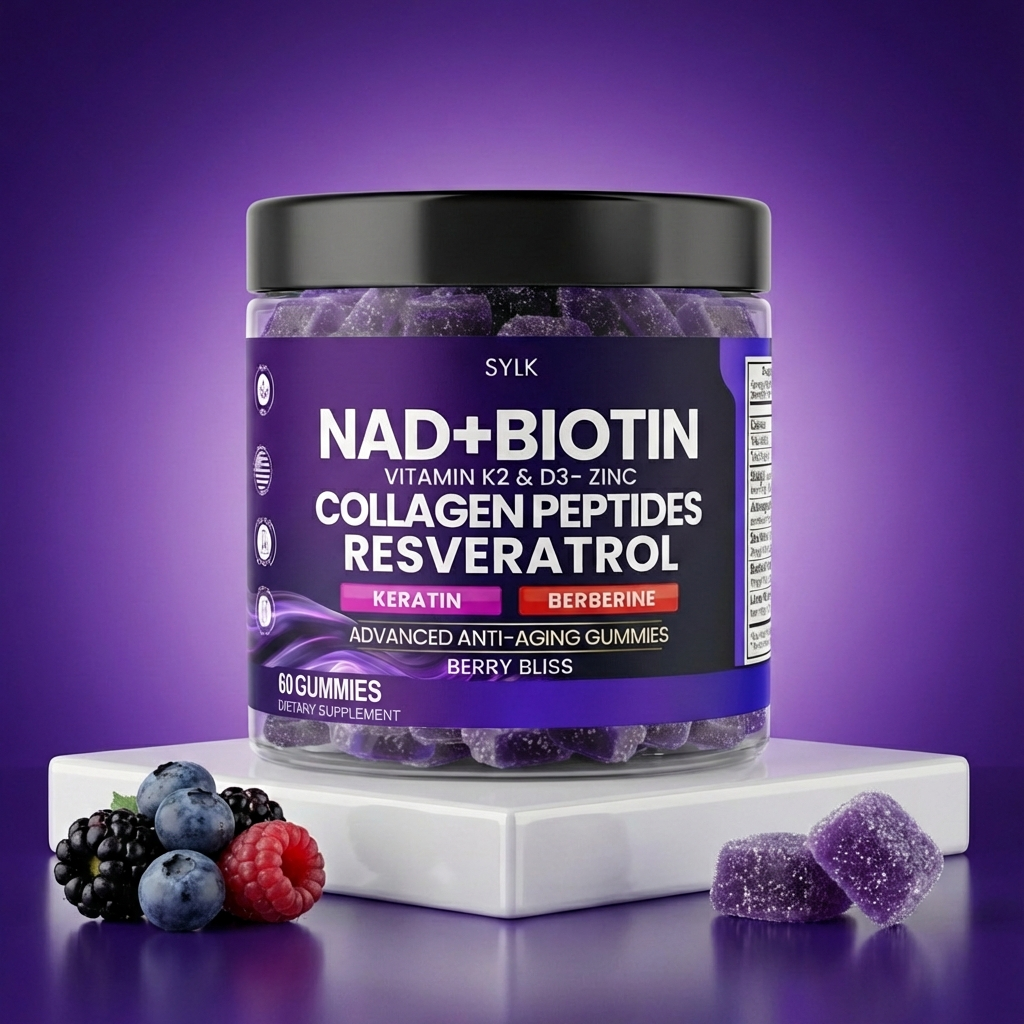 Hair Skin Nails+ Gummies 9-in-1