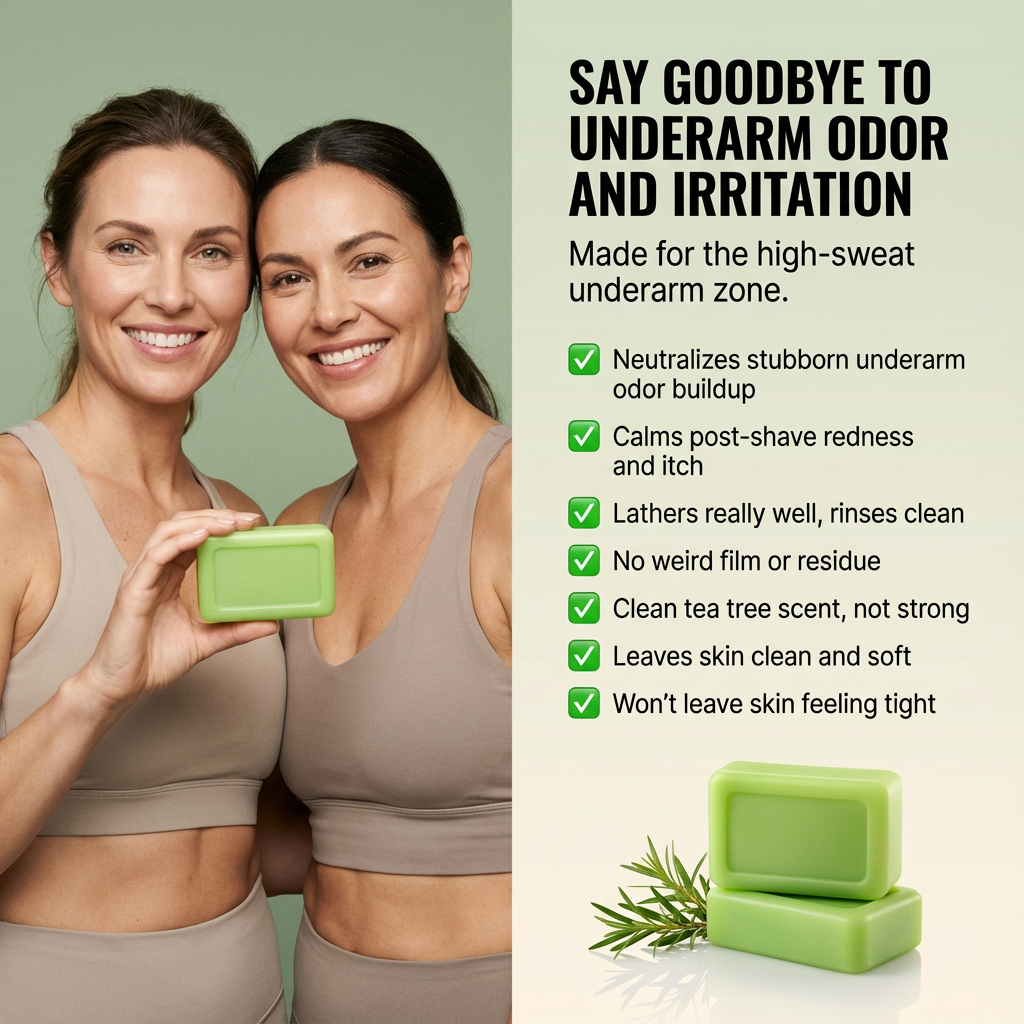 ClearSkin™ - Neutralizes Underarm Odor and Irritation.